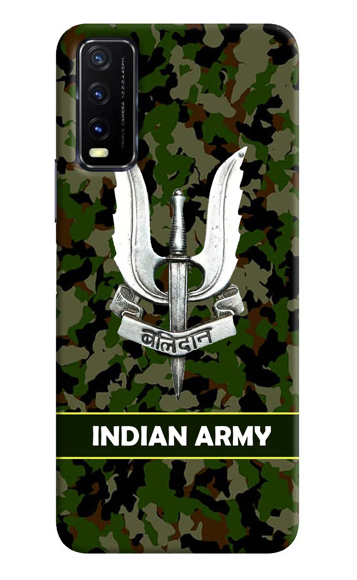 Balidan Indian Logo Vivo Y20G Back Cover