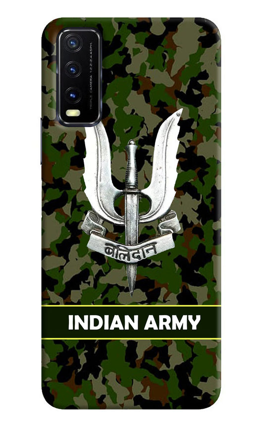 Balidan Indian Logo Vivo Y20G Back Cover