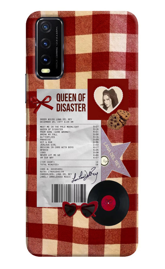 Queen of Disaster Vivo Y20G Back Cover