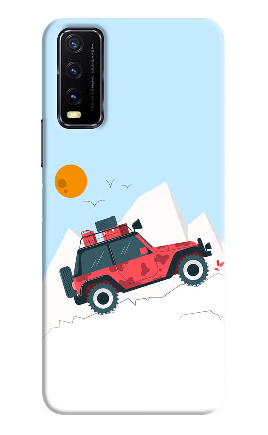 Mountain Trail Beast Vivo Y20G Back Cover