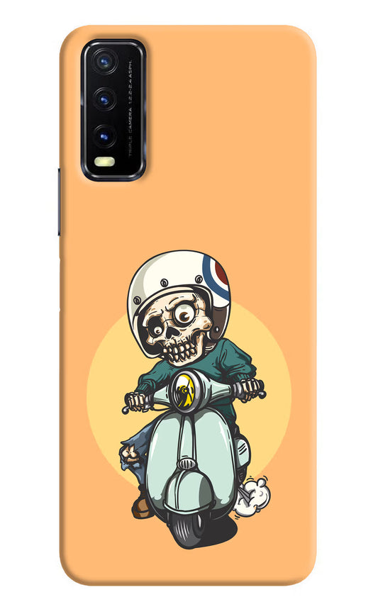 Undead Biker Vivo Y20G Back Cover