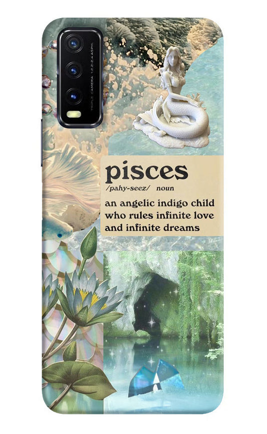 Pisces Zodiac Vivo Y20G Back Cover