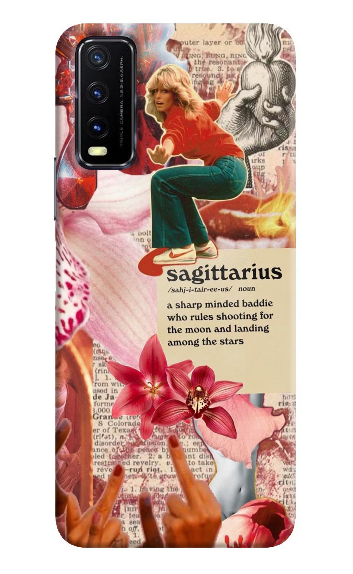 Sagittarius Zodiac Vivo Y20G Back Cover