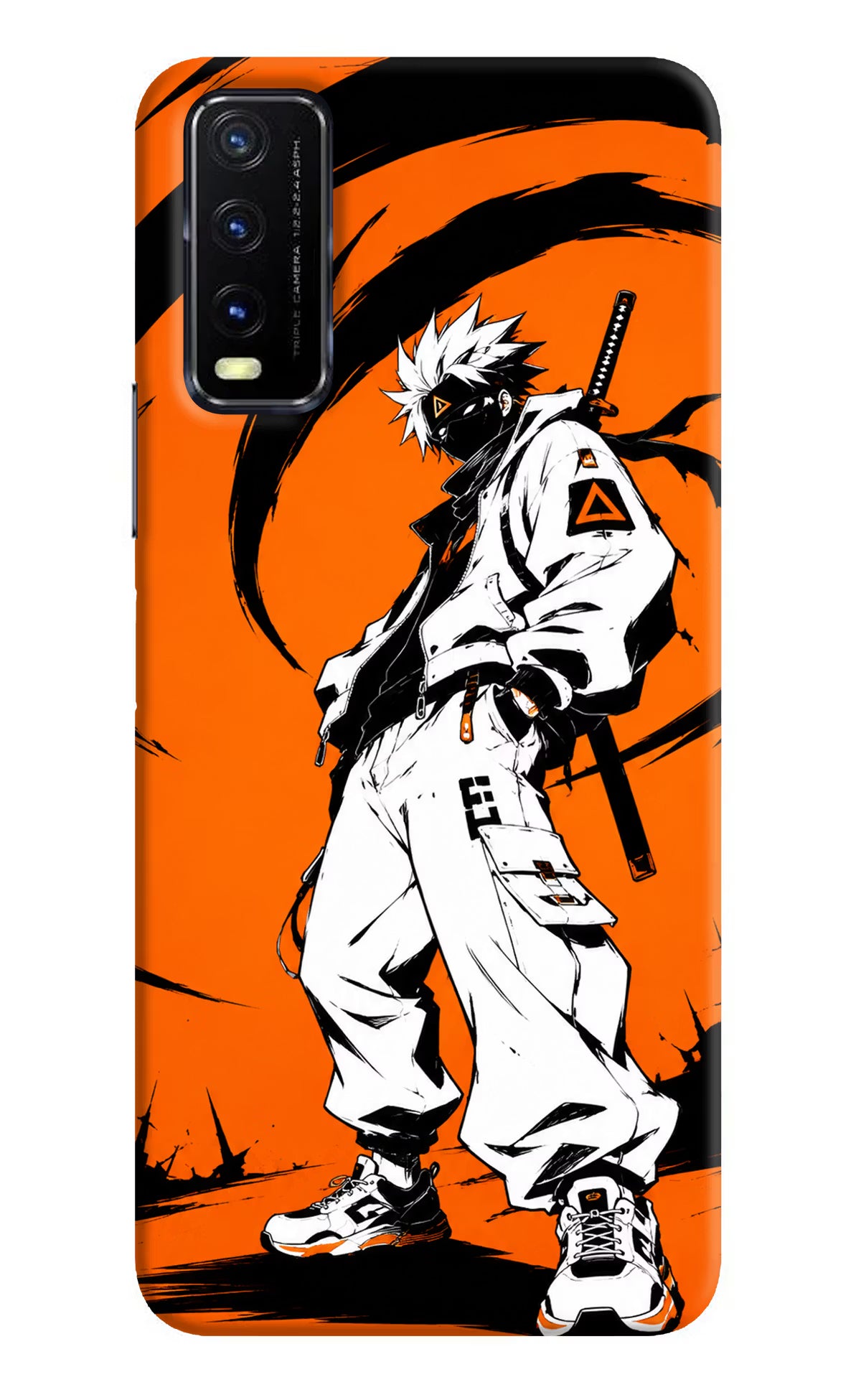 Street Samurai  Vivo Y20G Hard Case Back Cover by Casekaro