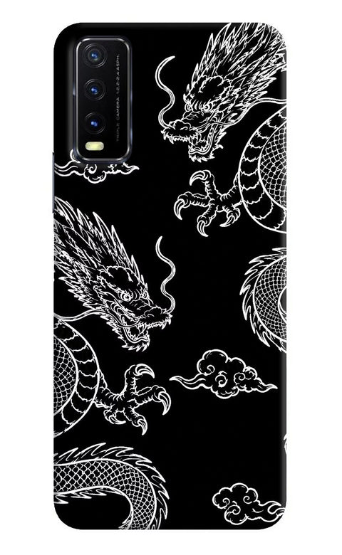 Twin Dragons Vivo Y20G Back Cover