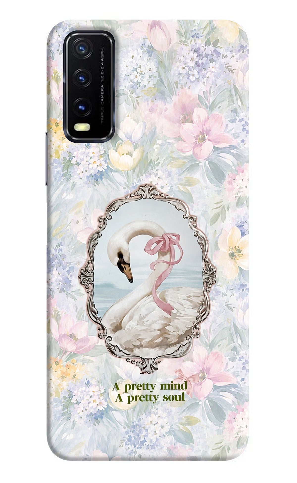 Pretty Mind Pretty Soul Vivo Y20G Back Cover