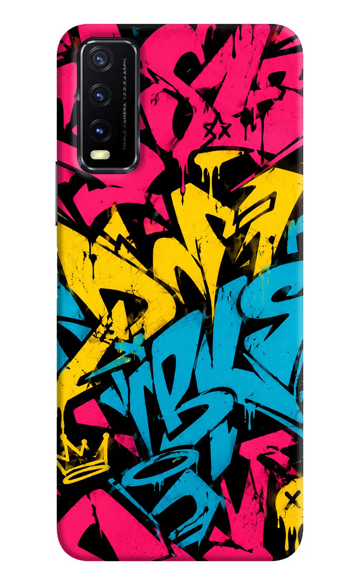 Graffiti Vibe Vivo Y20G Back Cover