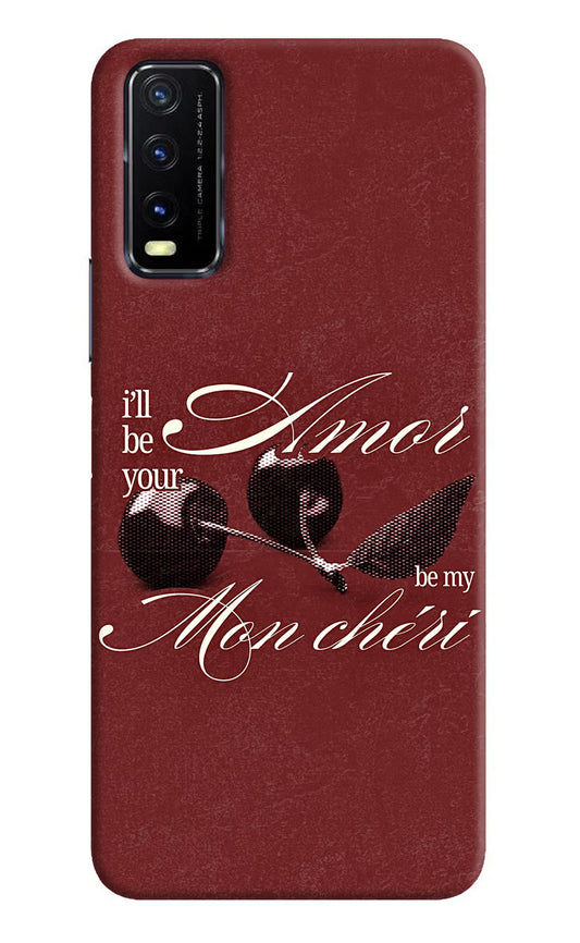Velvet Cherry Vivo Y20G Back Cover