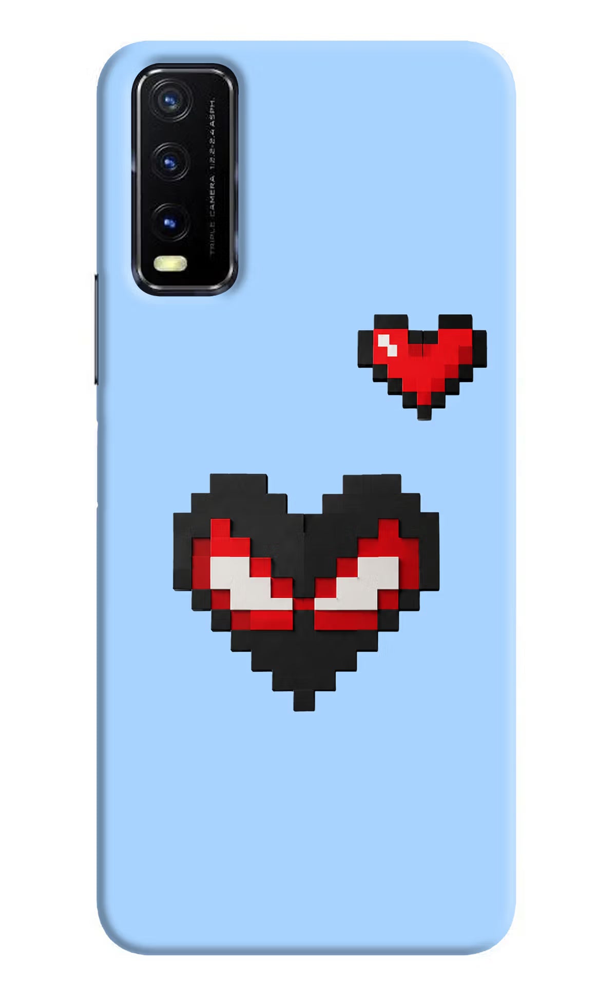 Peter Heart Vivo Y20G Back Cover