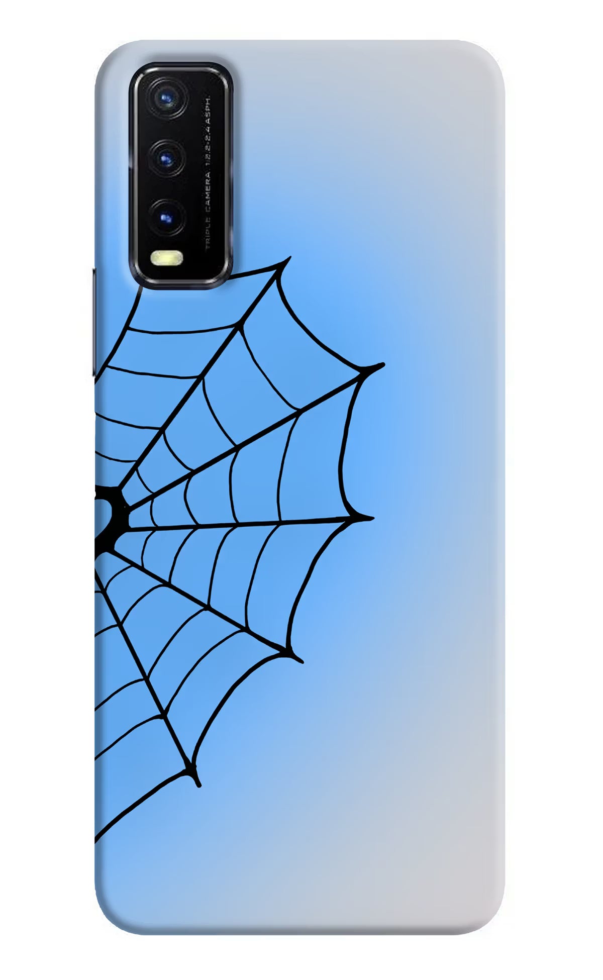 Blue Web Vivo Y20G Back Cover