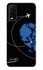 Love Orbit Vivo Y20G Hard Case Back Cover by Casekaro