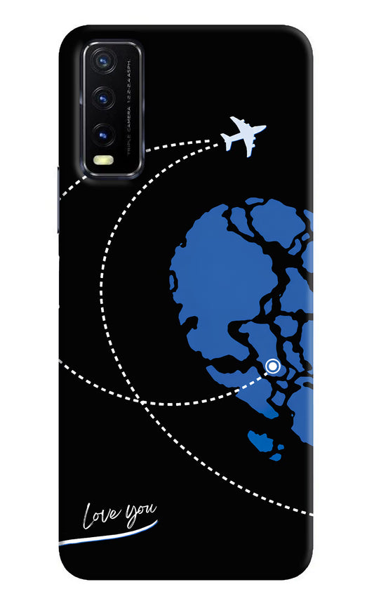 Love Orbit Vivo Y20G Hard Case Back Cover by Casekaro