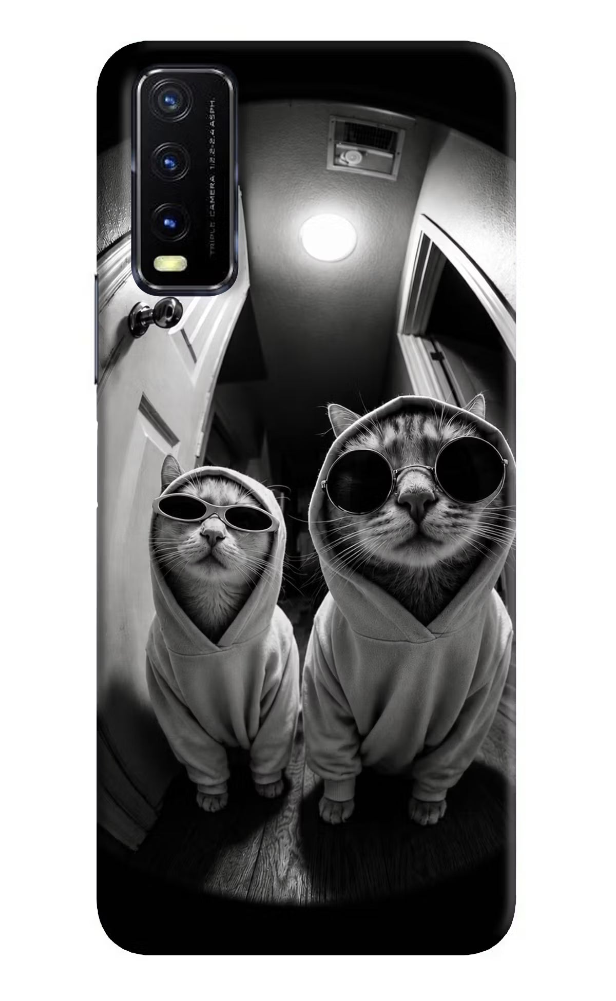 Hood Cats Vivo Y20G Back Cover