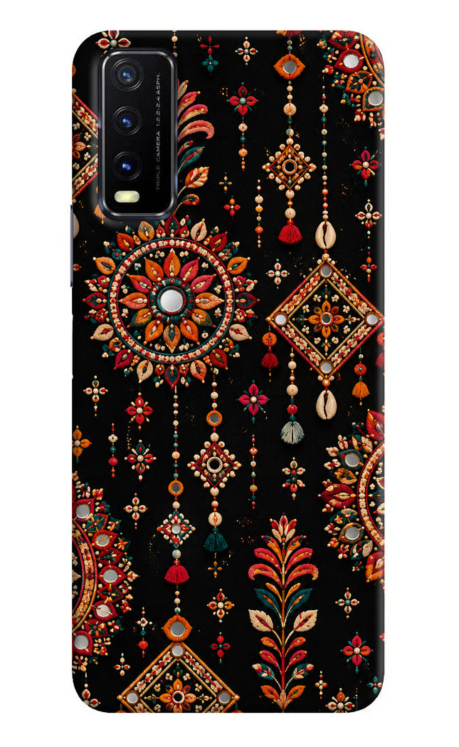 Boho Noir Vivo Y20G Hard Case Back Cover by Casekaro