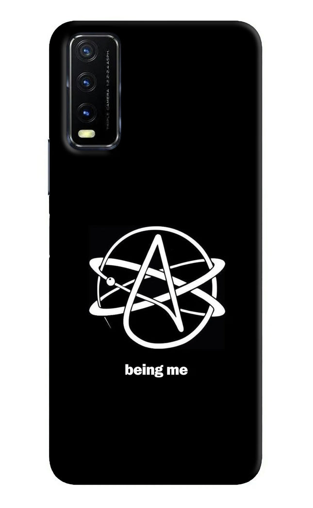 Atheist Symbol Vivo Y20G Hard Case Back Cover by Casekaro