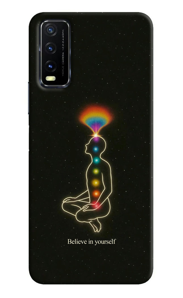 Believe in yourself Vivo Y20G Hard Case Back Cover by Casekaro
