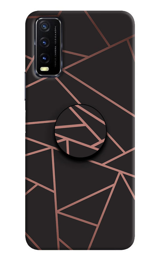 Geometric Pattern Vivo Y20G Pop Case