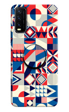 Colorful Pattern Vivo Y20G Pop Case