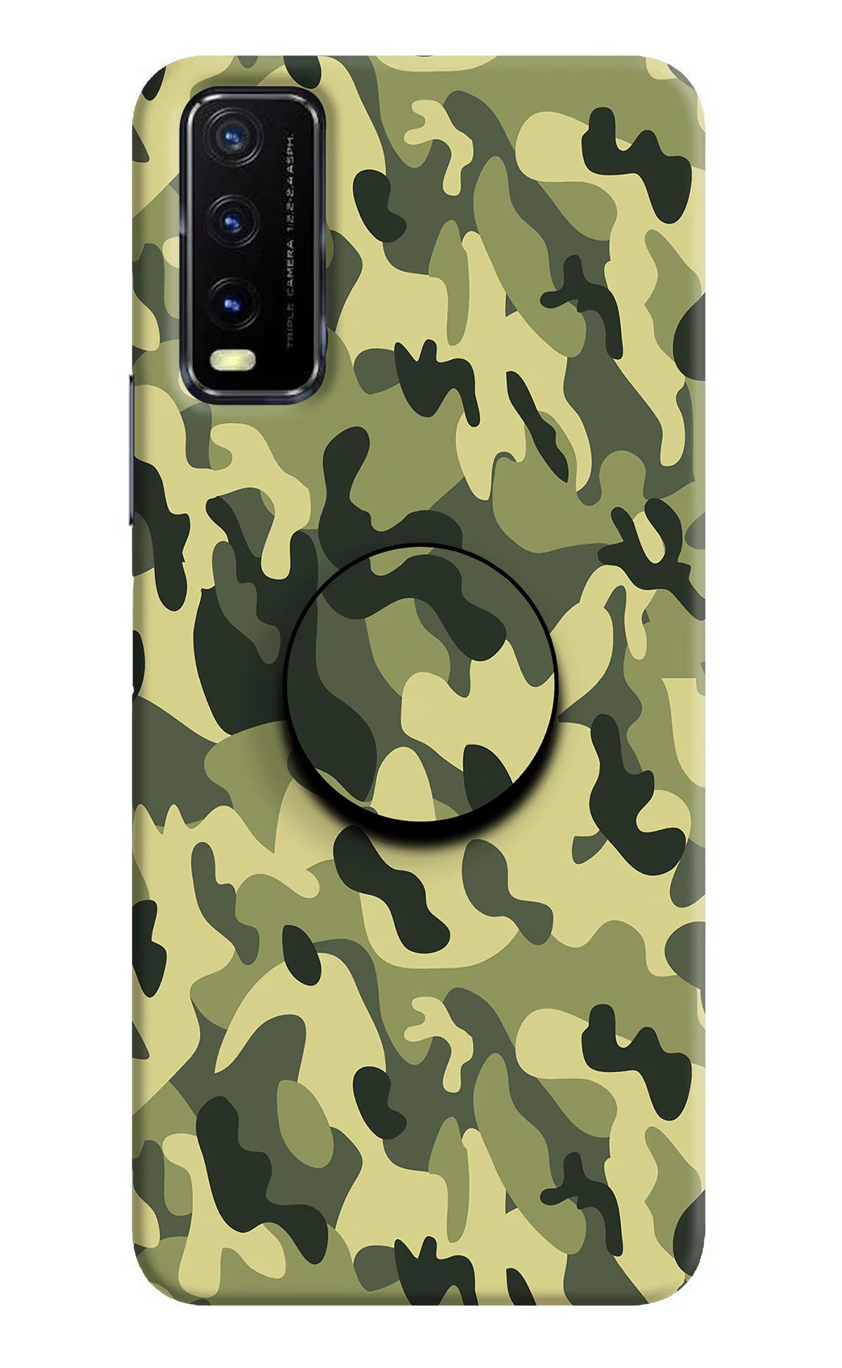 Camouflage Vivo Y20G Pop Case