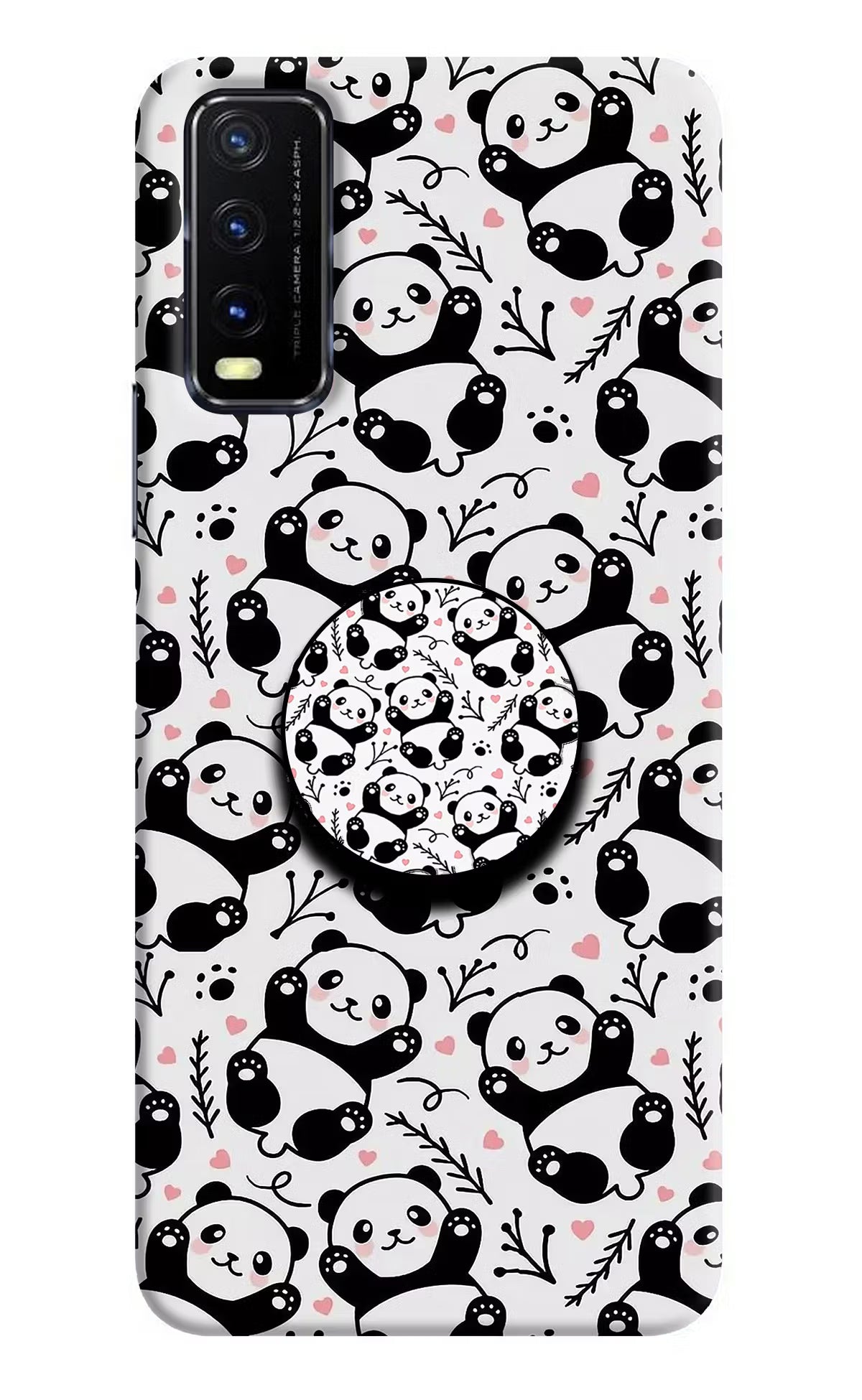 Cute Panda Vivo Y20G Pop Case
