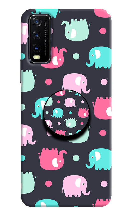 Baby Elephants Vivo Y20G Pop Case