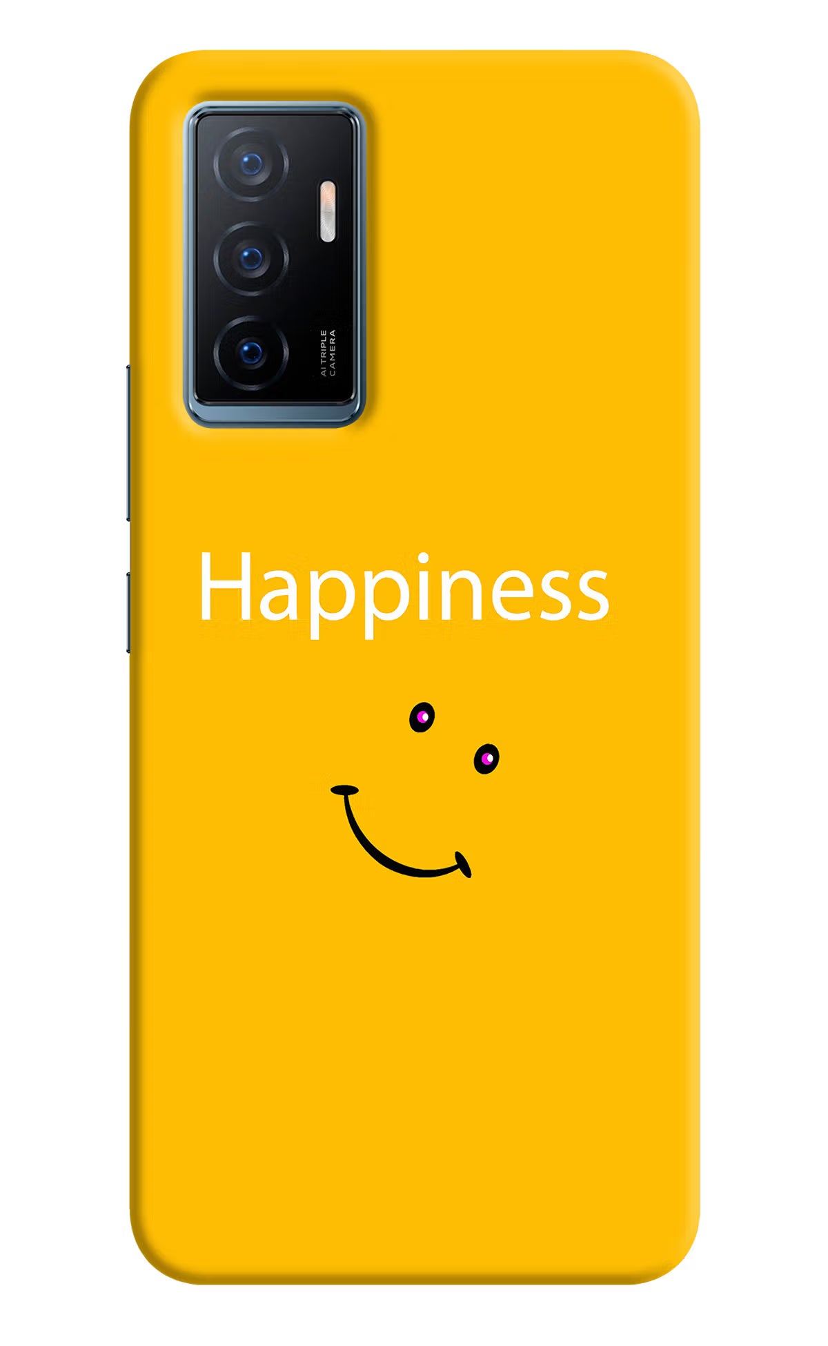 Happiness With Smiley Vivo Y75 Back Cover