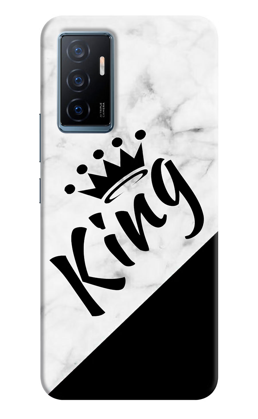 King Vivo Y75 Back Cover, Hard case
