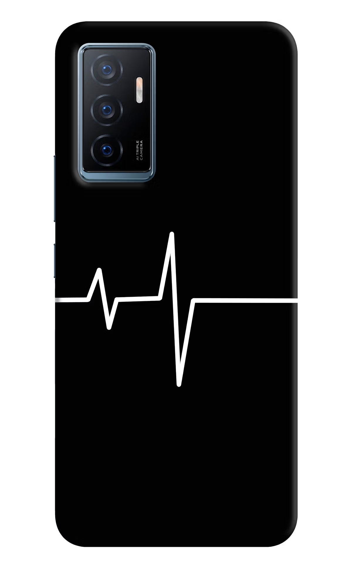 Heart Beats Vivo Y75 Back Cover