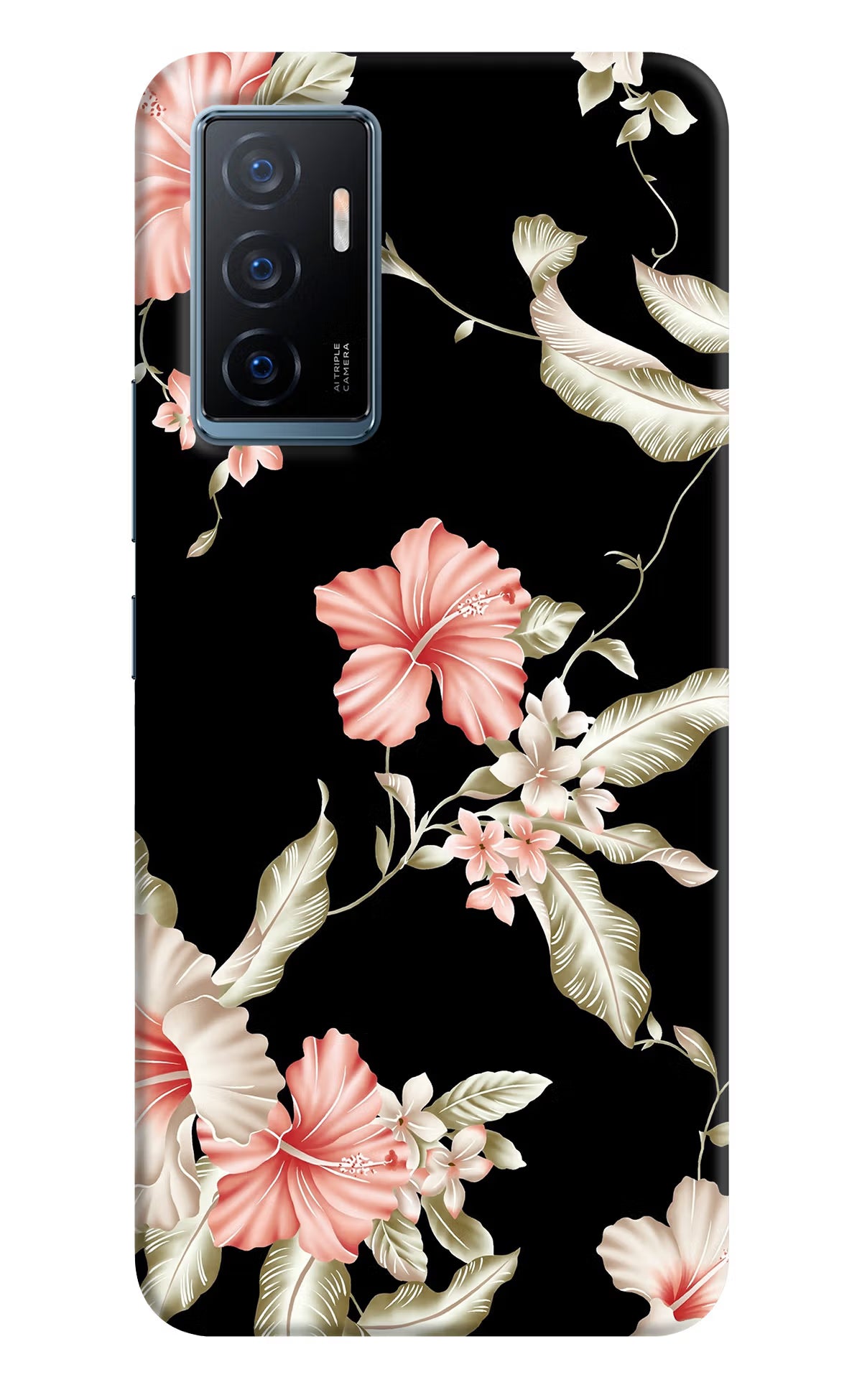 Flowers Vivo Y75 Back Cover