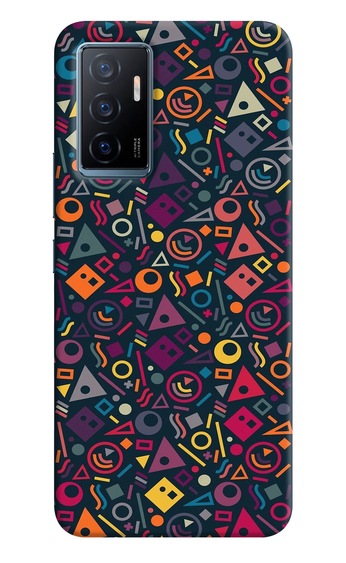 Geometric Abstract Vivo Y75 Back Cover
