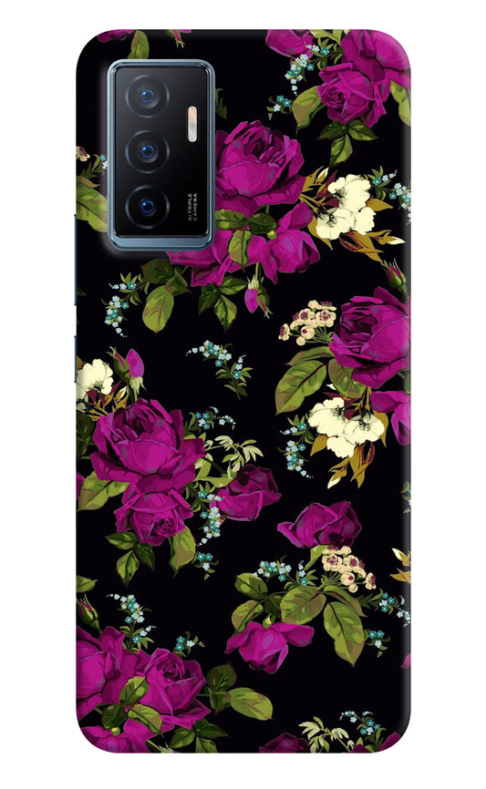 Flowers Vivo Y75 Back Cover