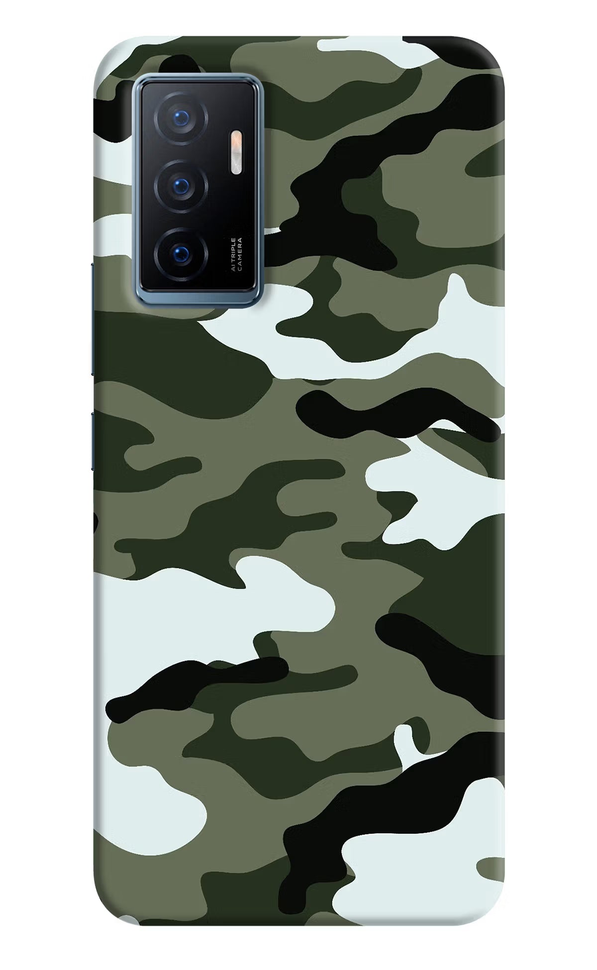 Camouflage Vivo Y75 Back Cover