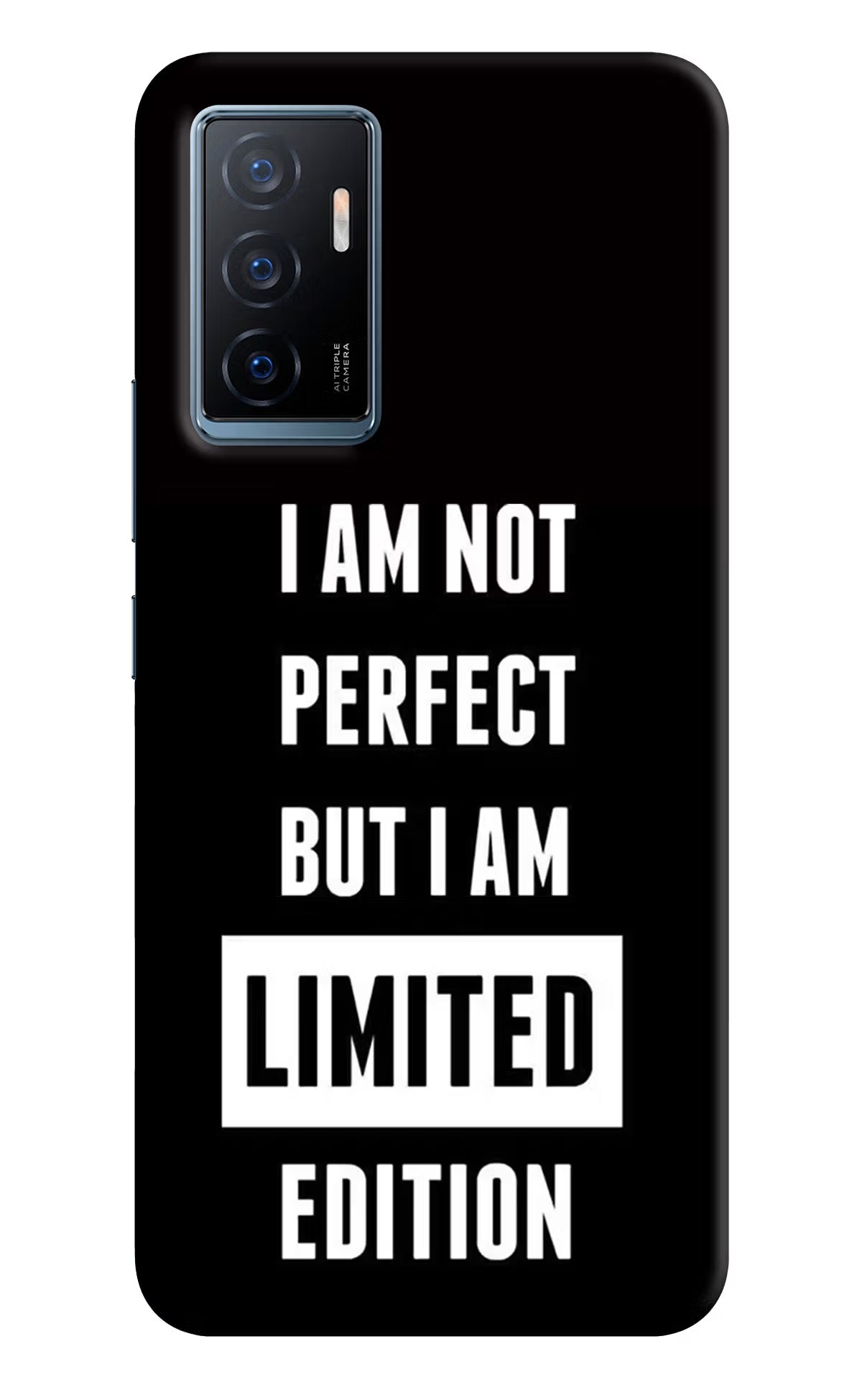 I Am Not Perfect But I Am Limited Edition Vivo Y75 Back Cover