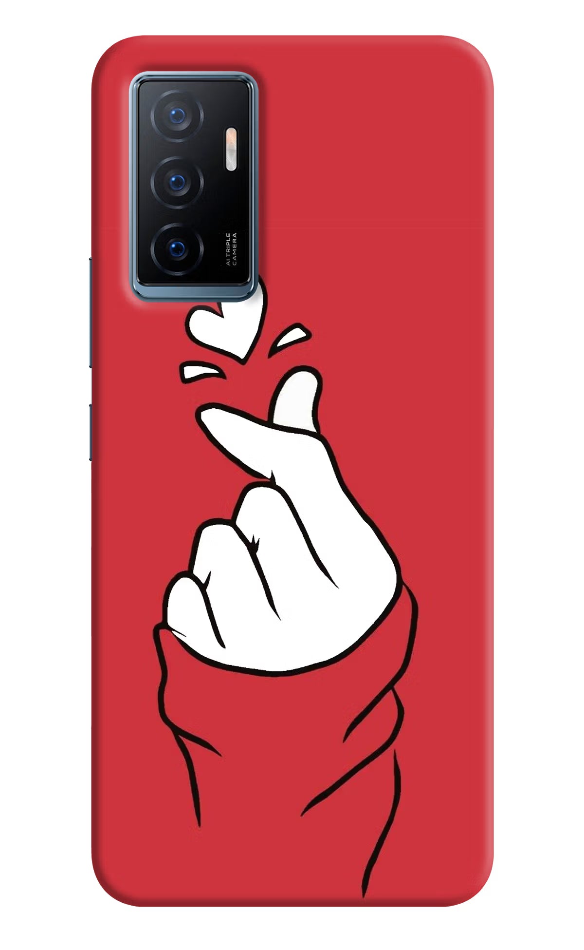 Korean Love Sign Vivo Y75 Back Cover