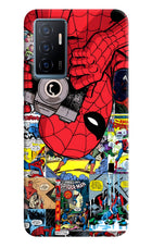 Spider Man Vivo Y75 Hard Case Back Cover by Casekaro