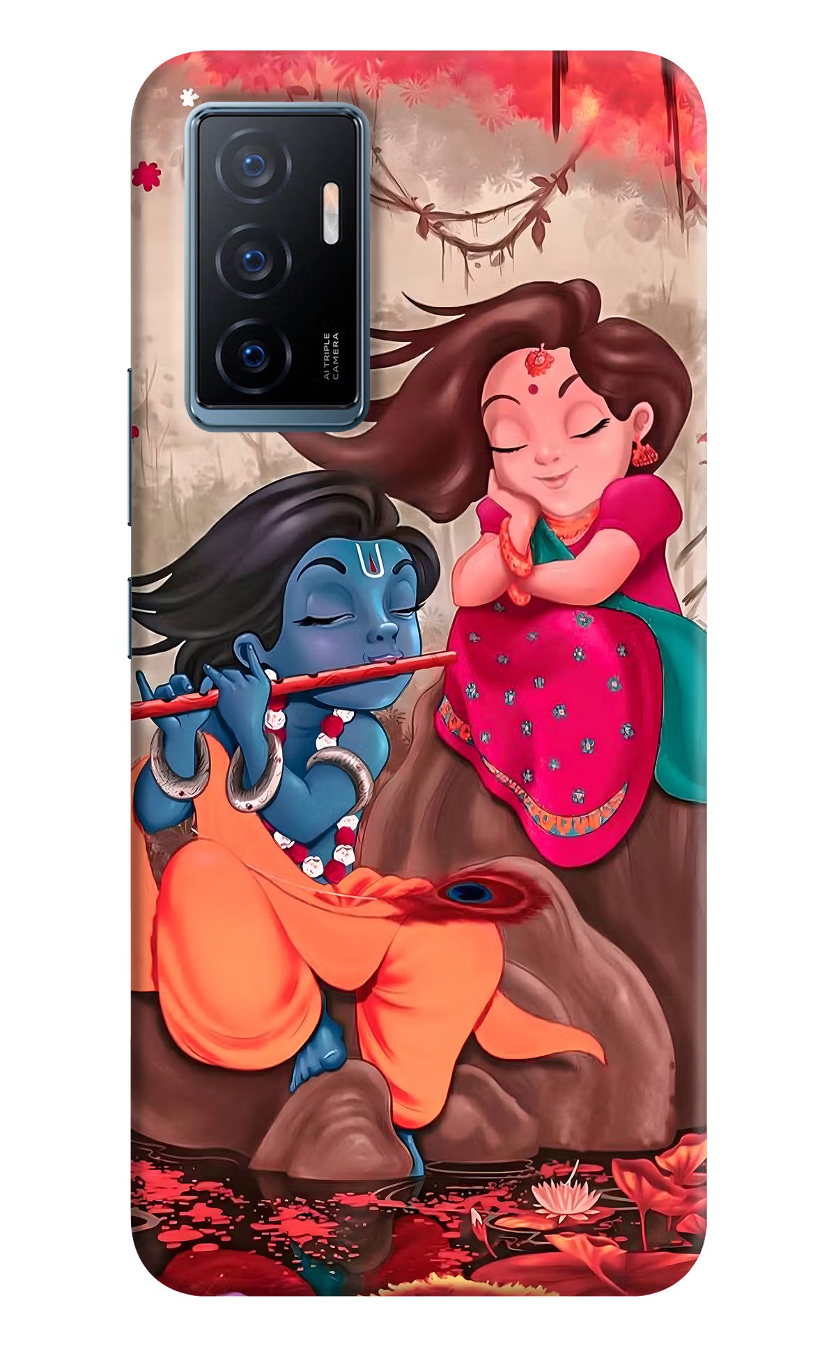 Radhe Krishna Vivo Y75 Back Cover