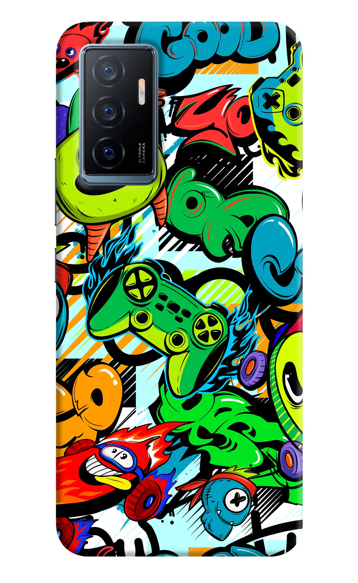 Game Doodle Vivo Y75 Back Cover