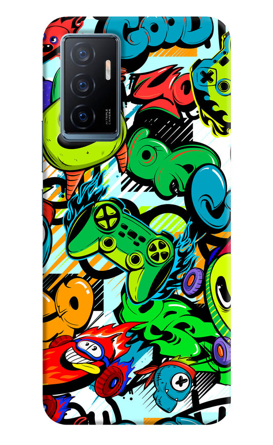Game Doodle Vivo Y75 Back Cover