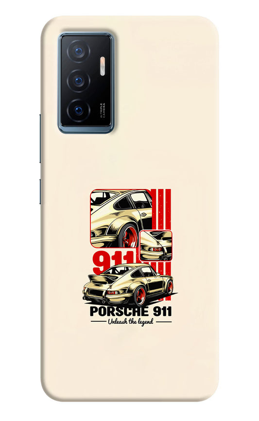 Classic Porsche 911 Vivo Y75 Back Cover
