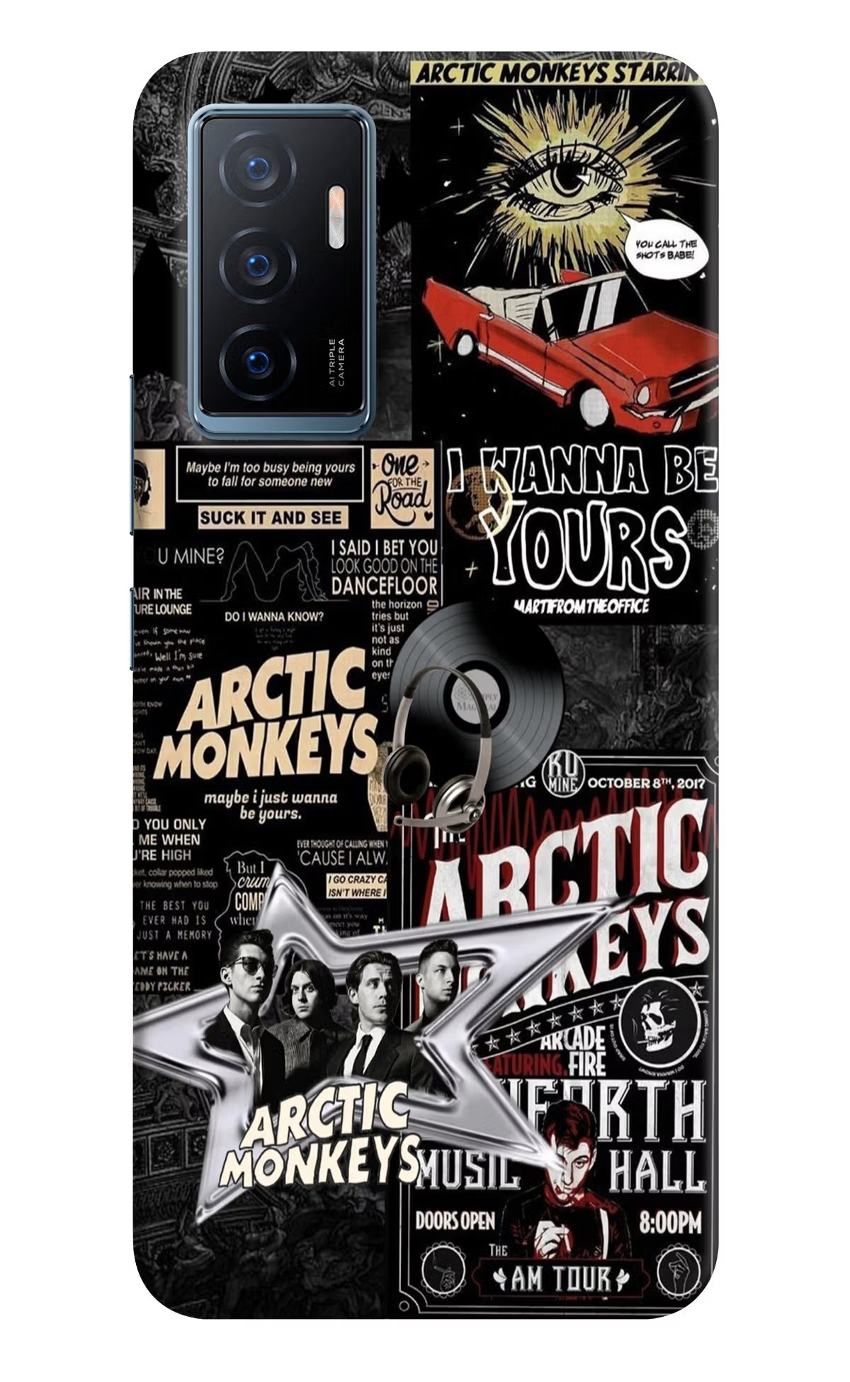 Arctic Monkeys Vivo Y75 Back Cover