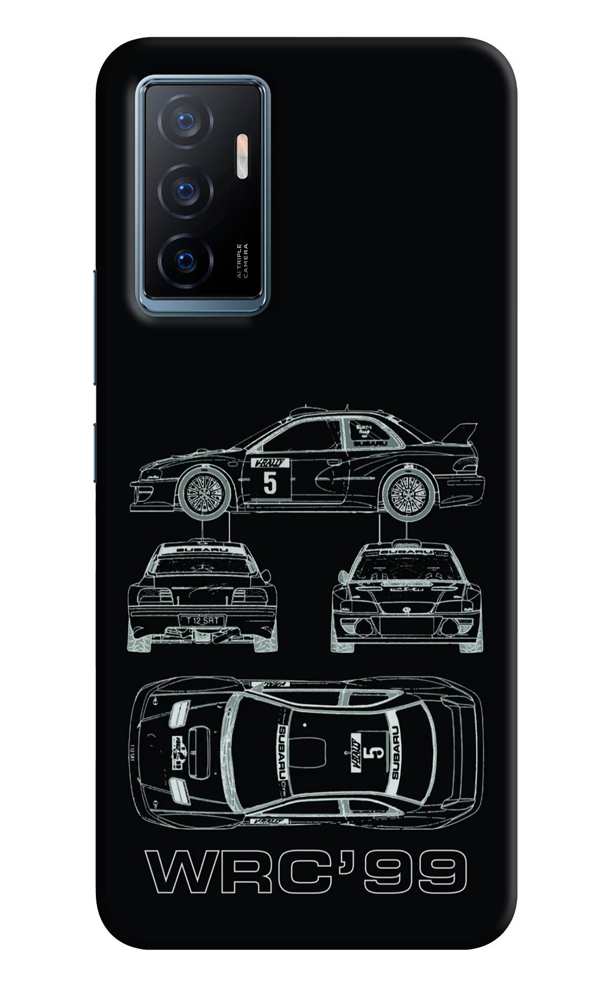 WRC'99 Vivo Y75 Back Cover
