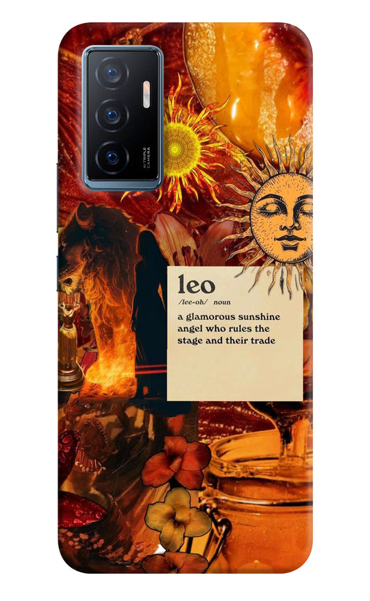 Leo Zodiac Vivo Y75 Back Cover