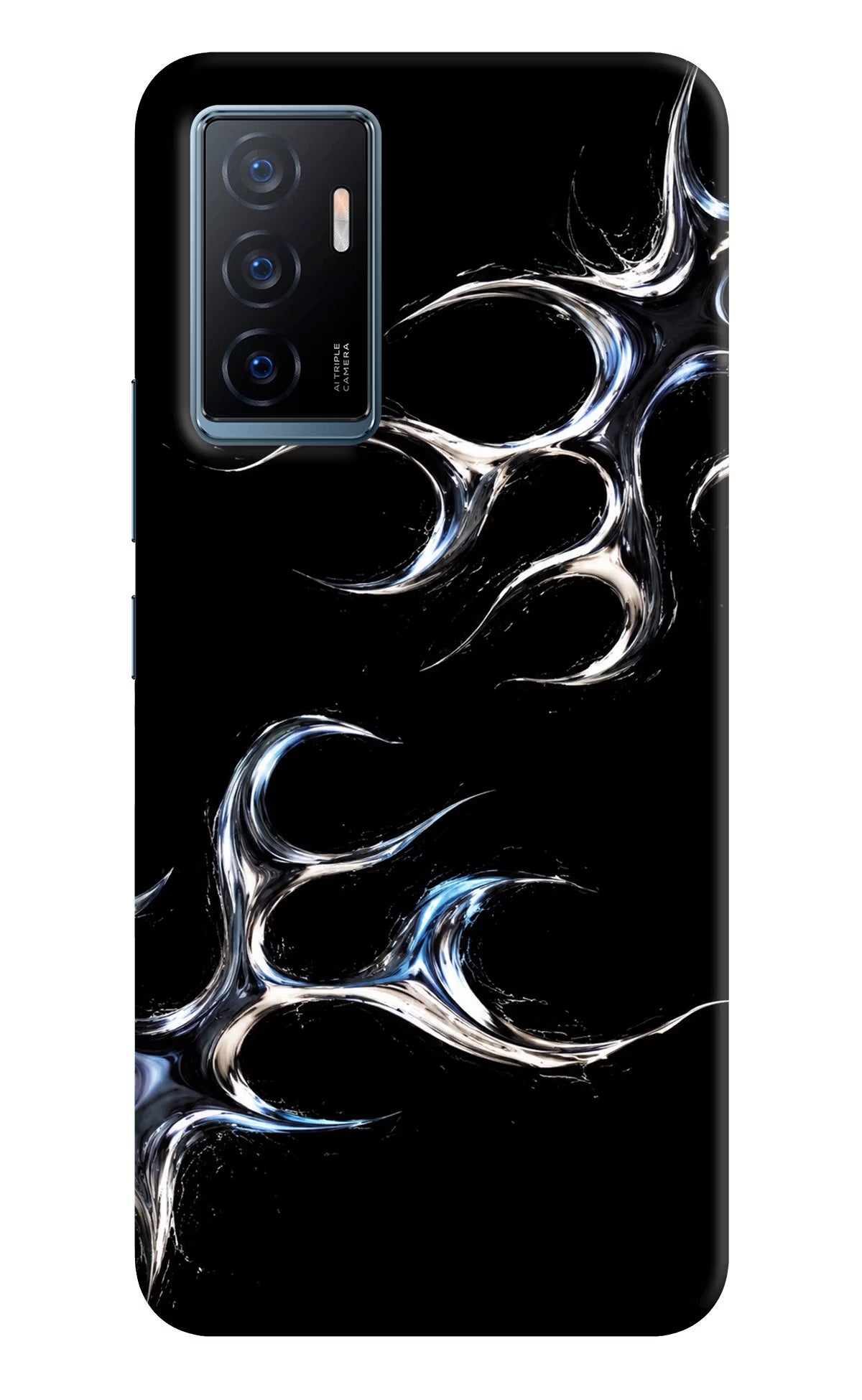 Chrome Tribal Vivo Y75 Hard Case Back Cover by Casekaro