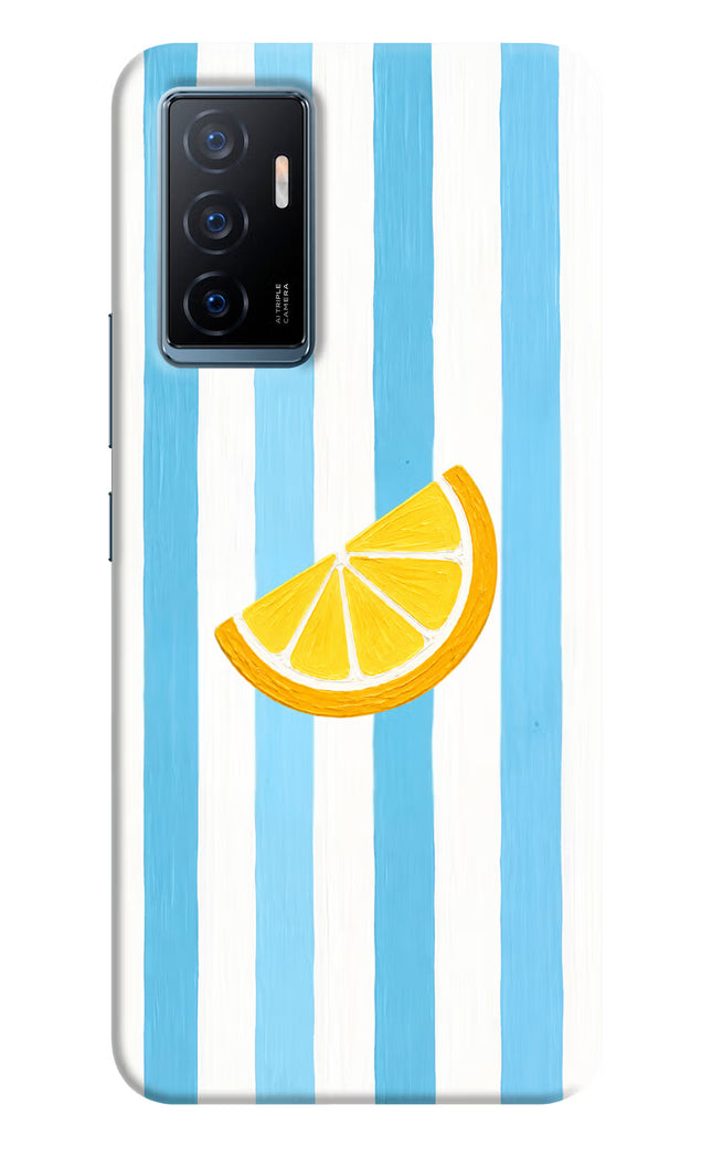 Summer Lemon Vivo Y75 Hard Case Back Cover by Casekaro