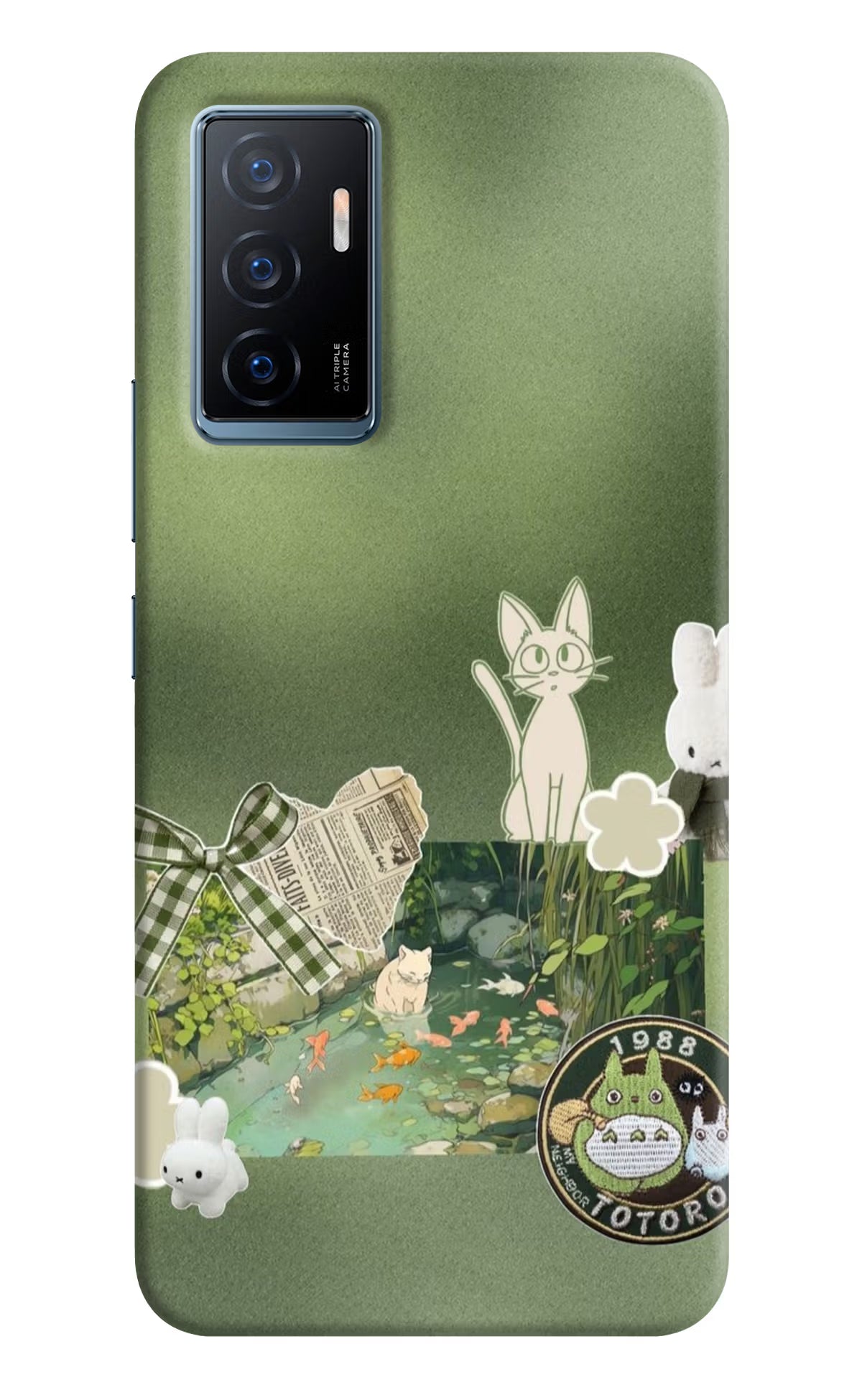 Aesthetic anime Vivo Y75 Back Cover