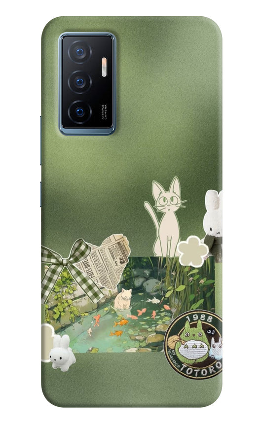 Aesthetic anime Vivo Y75 Hard Case Back Cover by Casekaro