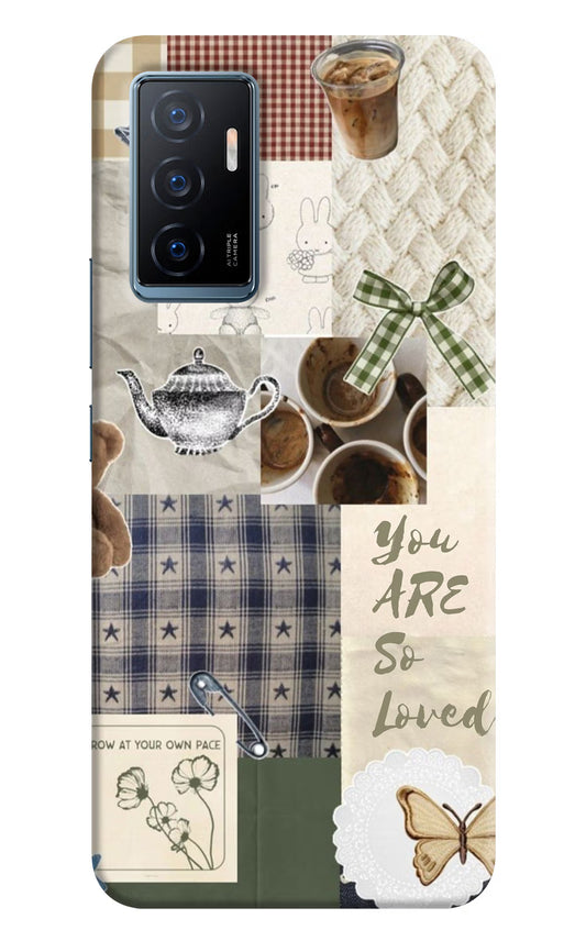 Cookie Vivo Y75 Hard Case Back Cover by Casekaro