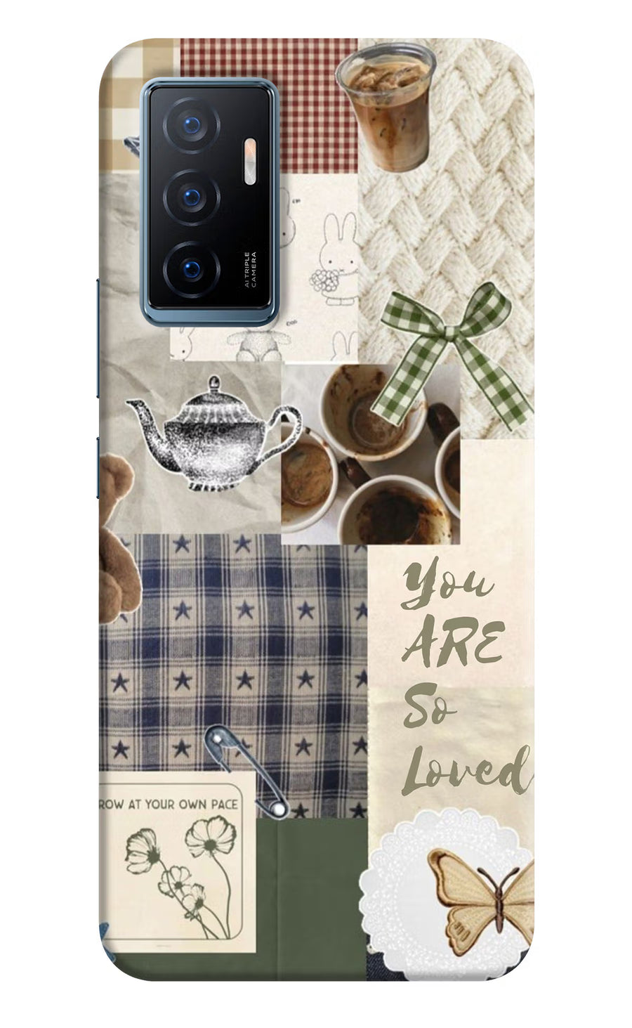 Cookie Vivo Y75 Back Cover, Hard case