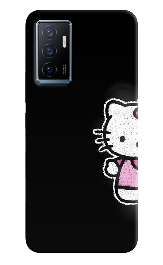 Kitty Charm Vivo Y75 Hard Case Back Cover by Casekaro