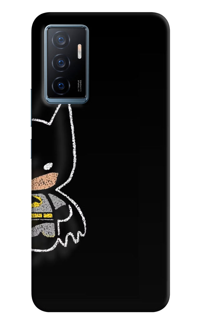Bat Kitty Vivo Y75 Hard Case Back Cover by Casekaro